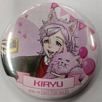 アイカツスターズ!グリッターガラポン ハート型 缶バッジ 花園きらら