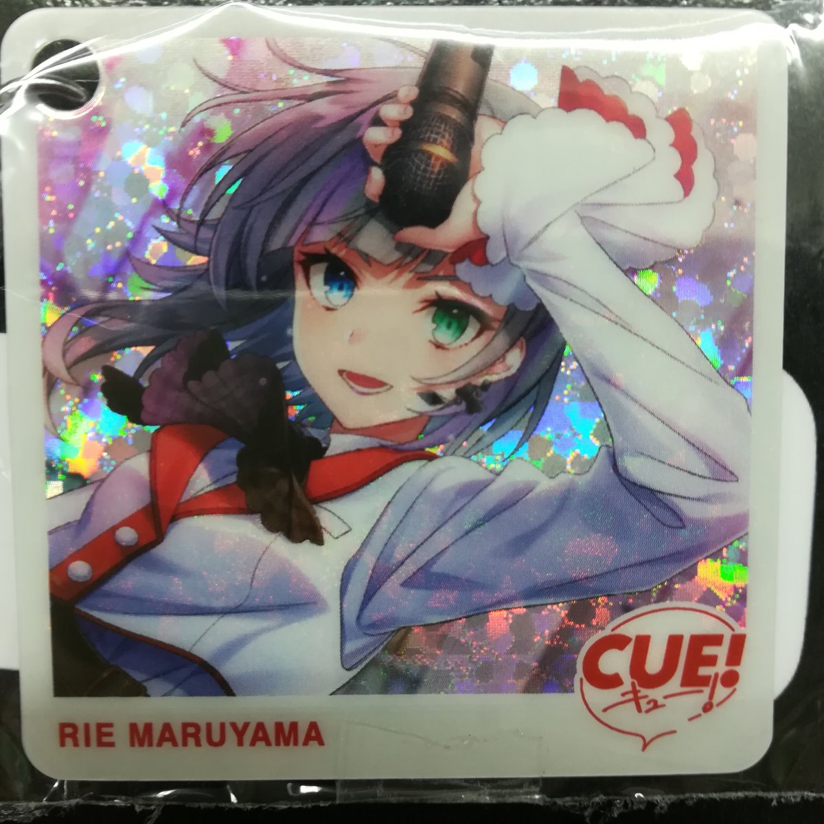 CUE! AiRBLUE ホログラムキーホルダー CUE! AiRBLUE ホログラムキーホルダー