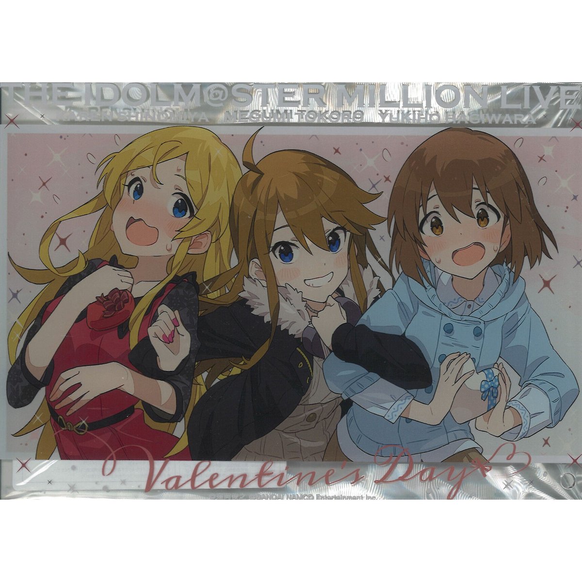 ミリオンライブ 萩原雪歩 篠宮可憐 所恵美 アクリルアート Gift