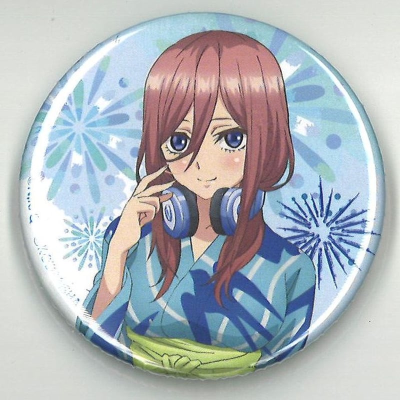 五等分の花嫁 カンバッジ浴衣ver. 中野三玖（等身） | K-BOOKS 秋葉原