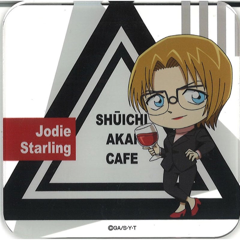 名探偵コナン 赤井秀一カフェ アクリルコースター ジョディ