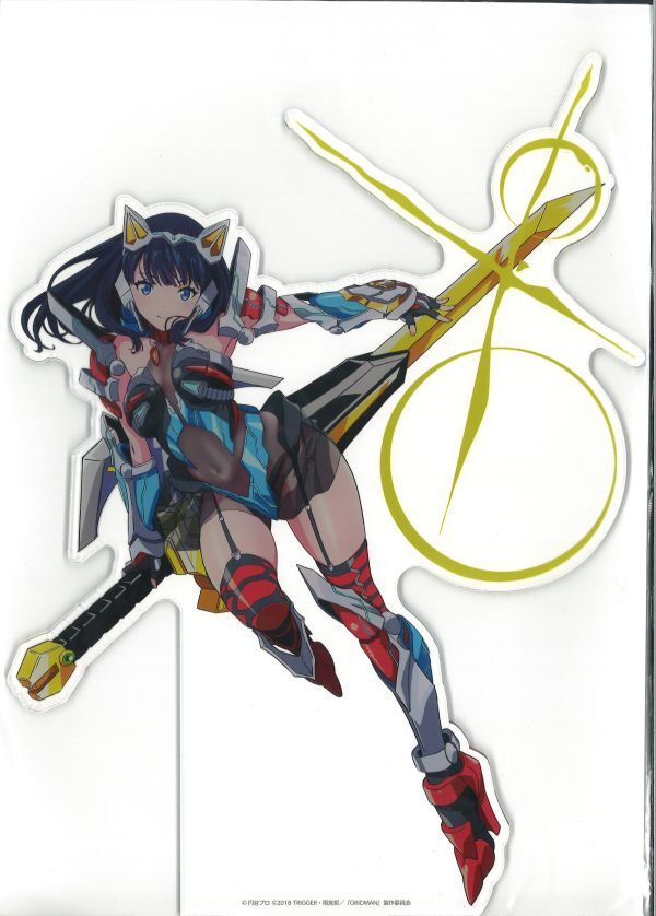 SSSS.GRIDMAN、宝多六花スケボー、特大アクリルスタンド original