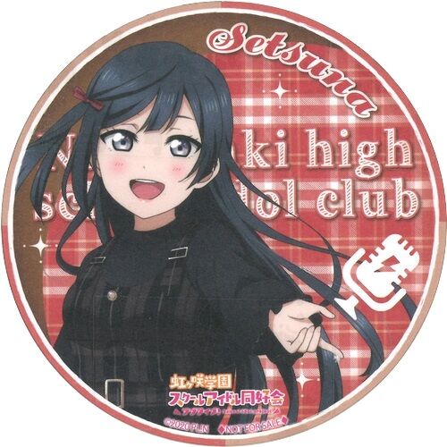 ラブライブ　虹ヶ咲学園スクールアイドル同好会　優木せつ菜　コースター ラブライブ！虹ヶ咲学園スクールアイドル同好会 コースター 優木