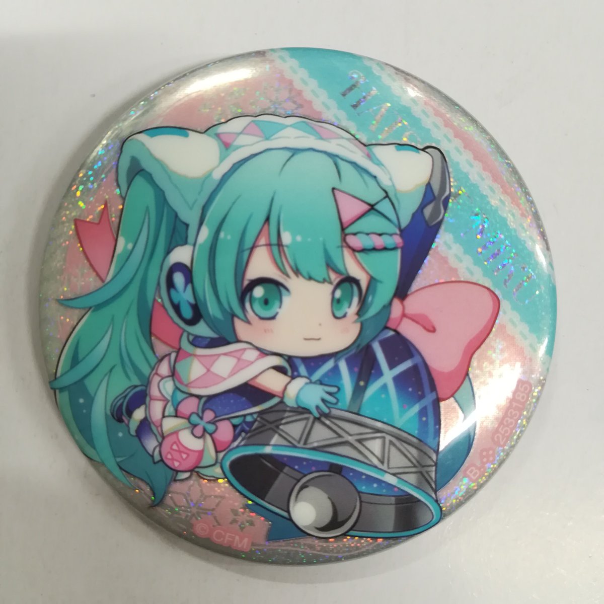 ボーカロイド 雪ミク 缶バッジ あそーと | K-BOOKS 秋葉原