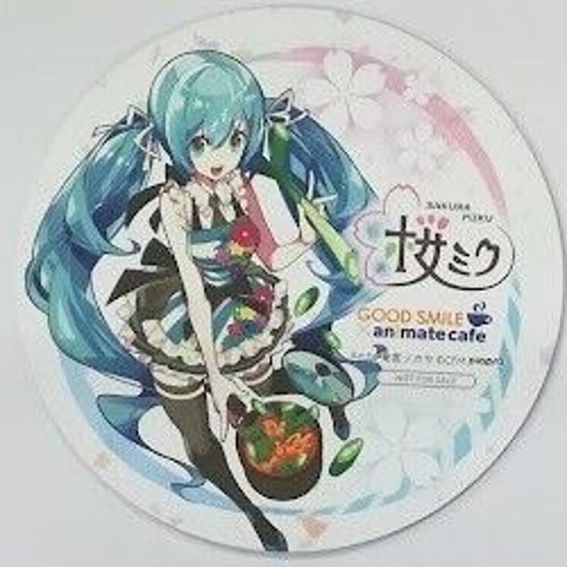 ボーカロイド 初音ミク コースター 桜ミク グッドスマイル×アニメイト