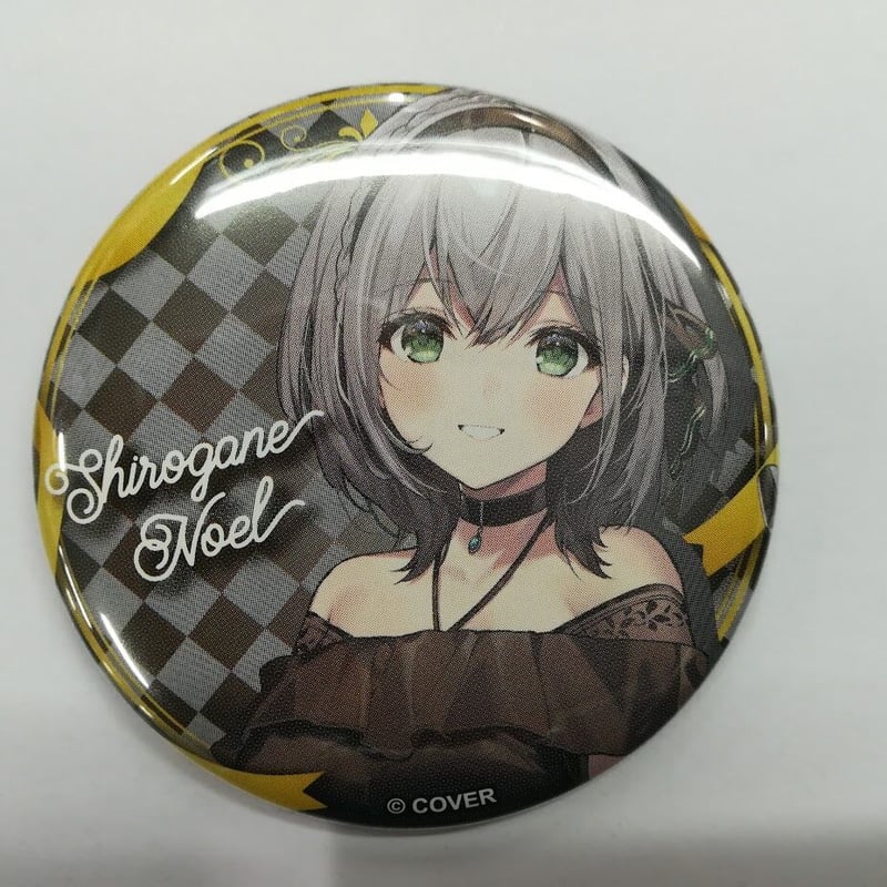 ホロライブ 白銀ノエル 缶バッジ 等身 パセラコラボ | K-BOOKS
