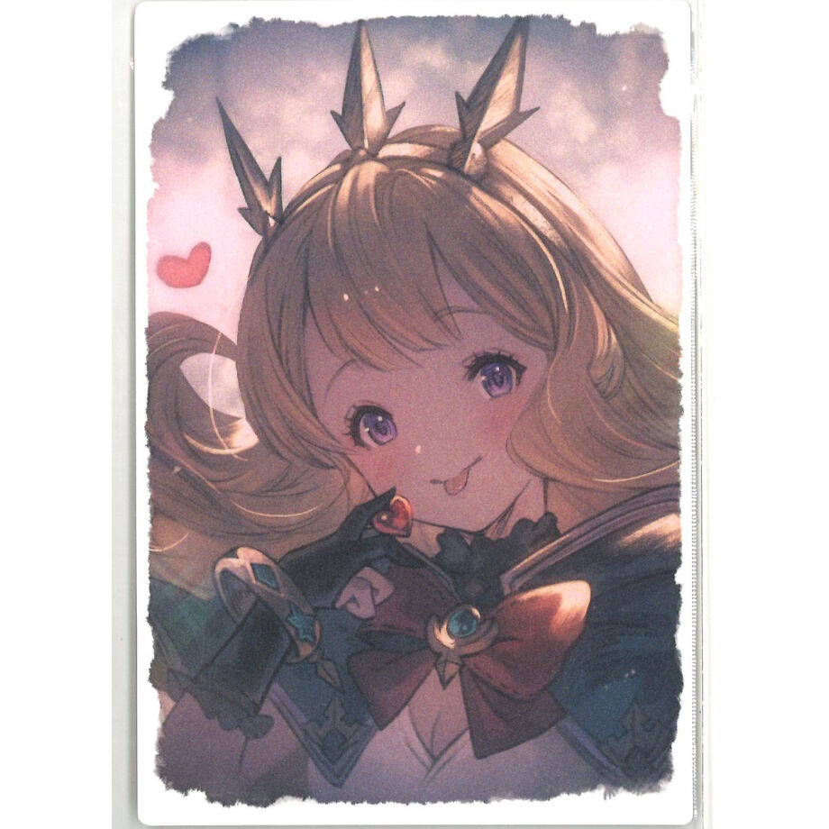グランブルーファンタジー2017バレンタインお返しカード　⭐️アオイドス original