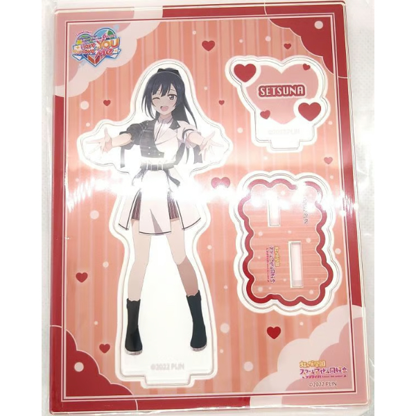 優木せつ菜　アクリルスタンド　ザ・テレビジョン　ラブライブ！　虹ヶ咲 ラブライブ！虹ヶ咲学園スクールアイドル同好会 6thライブ アクリル