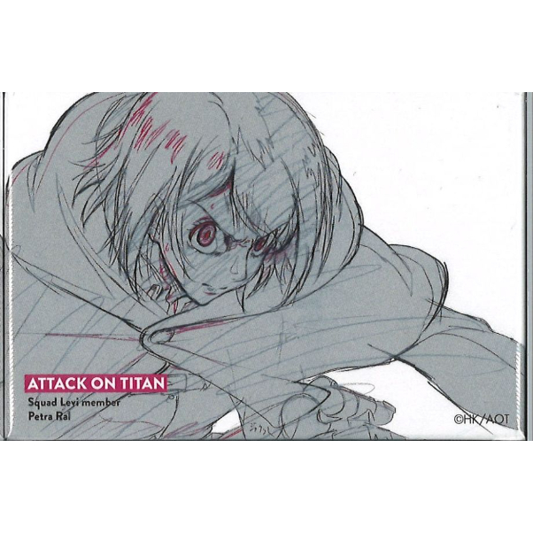 WIT STUDIO スクエア缶バッジコレクション 進撃の巨人 第2弾 ペトラ