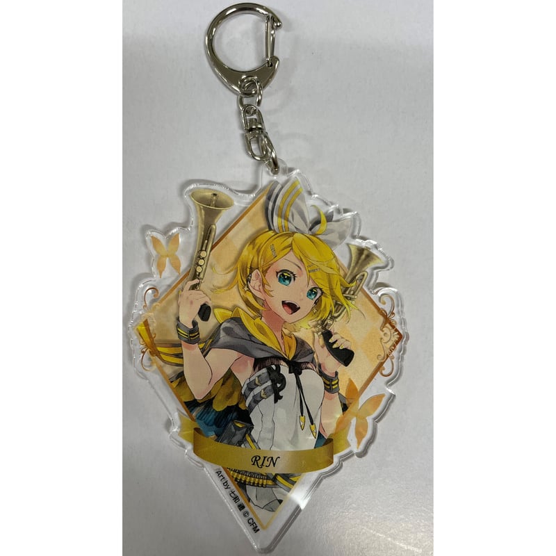 ボーカロイド 鏡音リン アクリルキーホルダー コラボカフェ「初音ミク
