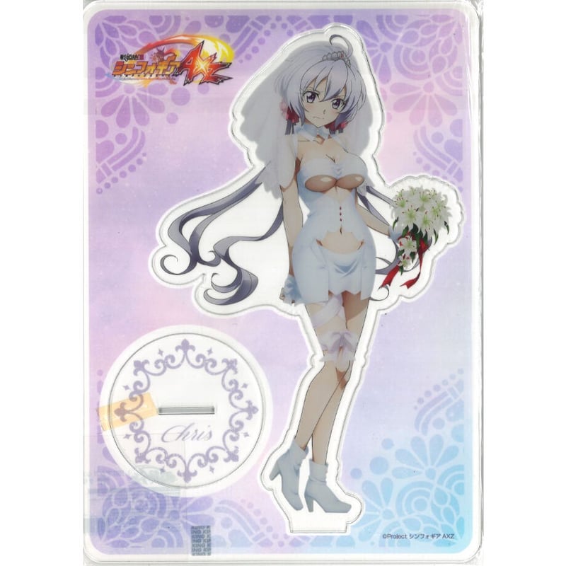 シンフォギア　雪音クリス　アクリルスタンド　ウェディング　最安値 シンフォギア雪音クリスアクリルスタンドウェディング