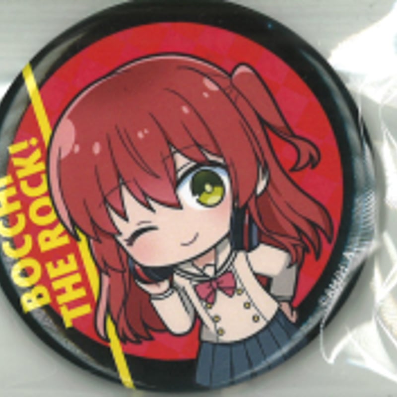 中古 バッジ・ピンズ 喜多郁代 「ぼっち・ざ・ろっく! メタリック缶