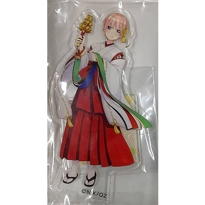 五等分の花嫁　巫女　アクリルスタンド　UCカード特典 五等分の花嫁 UCカード購入特典 アクリルスタンドセット 巫女ver.