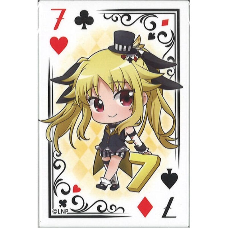 魔法少女リリカルなのは　フェイト　缶バッジ　ティーパーティー 魔法少女リリカルなのは リリカル☆ストア2021～リリカルティー