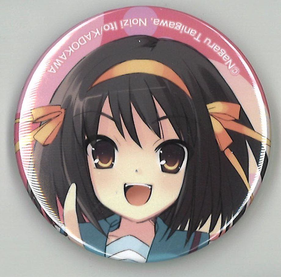 涼宮ハルヒシリーズ トレーディング缶バッジ 涼宮ハルヒ（指差し） | K