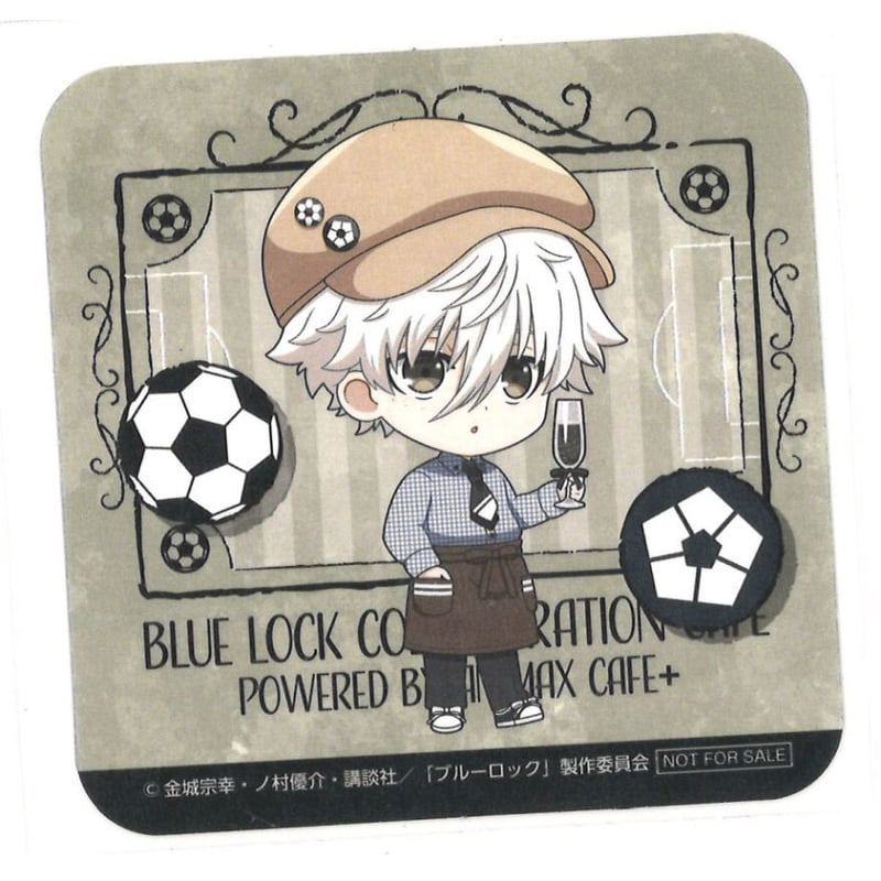 ブルーロックカフェ in AnimaxCafe+ 特典コースター 凪誠士郎（SD