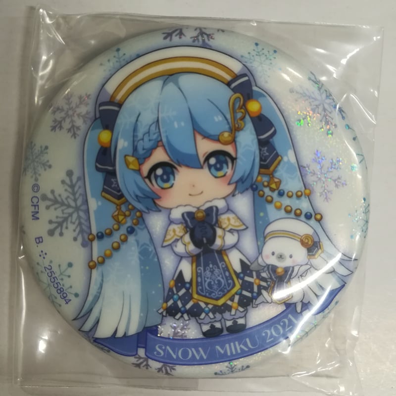 ボーカロイド雪ミク 缶バッジ snowmiku2021 | K-BOOKS 秋葉原