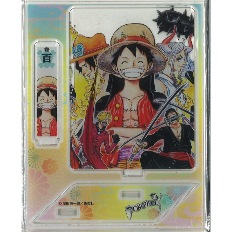 ONE PIECE コミックアクリルスタンドコレクション ワンピース コミックアクリルスタンドコレクション 100巻 | K-BOOKS 秋葉原
