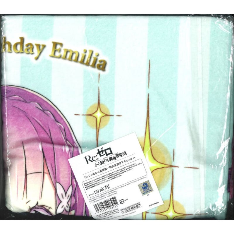 リゼロ アクリルキーホルダー 大塚真一郎先生書き下ろしver. エミリア