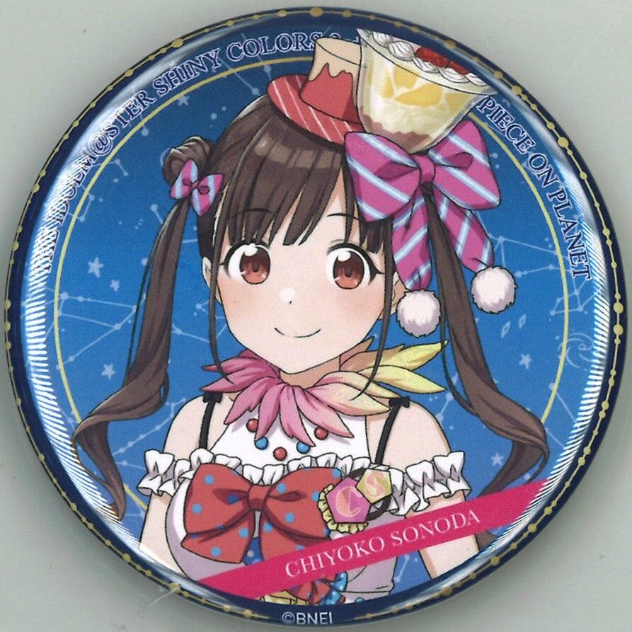 園田智代子　缶バッジ アイドルマスター シャイニーカラーズ スタンド缶バッジ 園田智代子