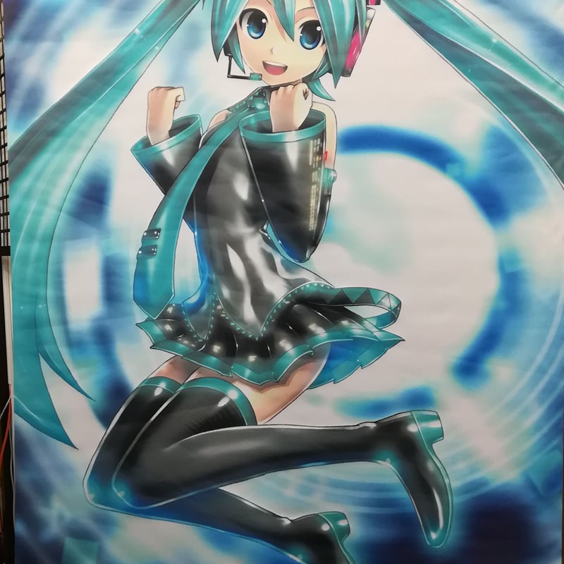 初音ミク 「初音ミク -Project DIVA- f」 タペストリーD | K