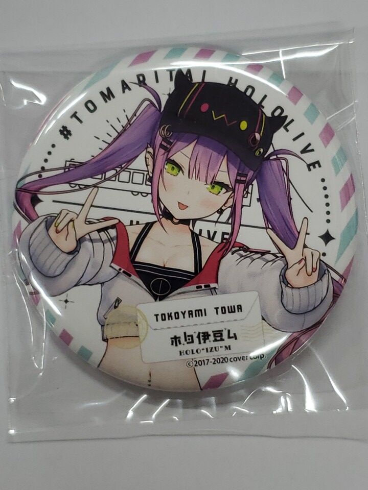 ホロライブ 常闇トワ ホロ伊豆ム 缶バッジ | K-BOOKS 秋葉原