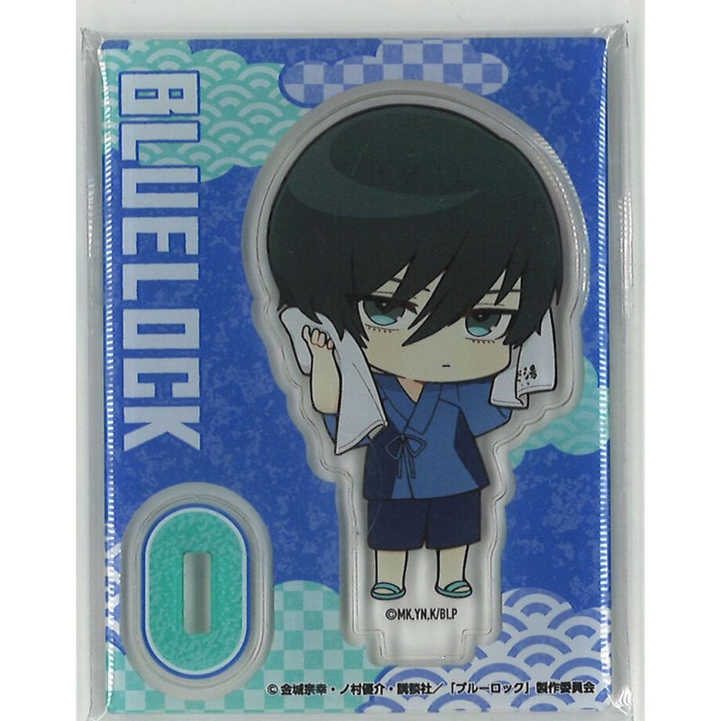 ブルーロック×極楽湯・RAKU SPA トレーディングアクリルスタンド館内着