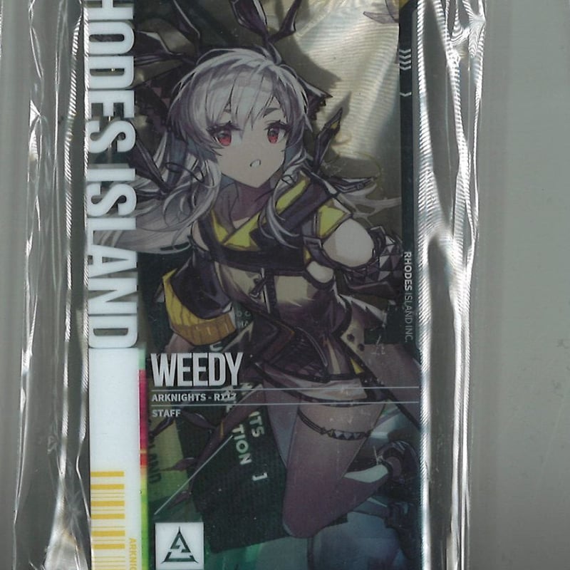 アークナイツ 通行認証 W 昇進グッズ アクリルキーホルダー ウィシャデル アークナイツ ウィーディー 昇進 通行認証アクリルキーホルダー | K
