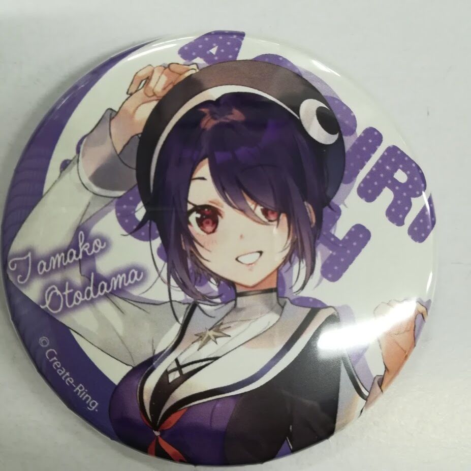 あおぎり高校　音霊魂子　アクスタ　キーホルダー　缶バッジ　8個セット あおぎり高校 音霊魂子 私服衣装グッズ 缶バッジ – viviON BLUE