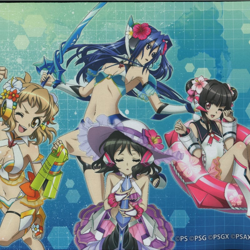 戦姫絶唱シンフォギアXD Webくじ A-1賞 デスクマット（集合イラスト