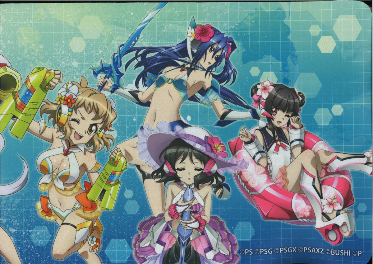 戦姫絶唱シンフォギアXD WEBくじ デスクマット クリアポスター 戦姫