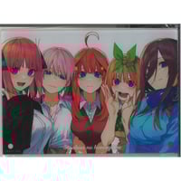 未開封）きゃらっとくじ 五等分の花嫁～LIVE～ B賞 中野二乃 特大