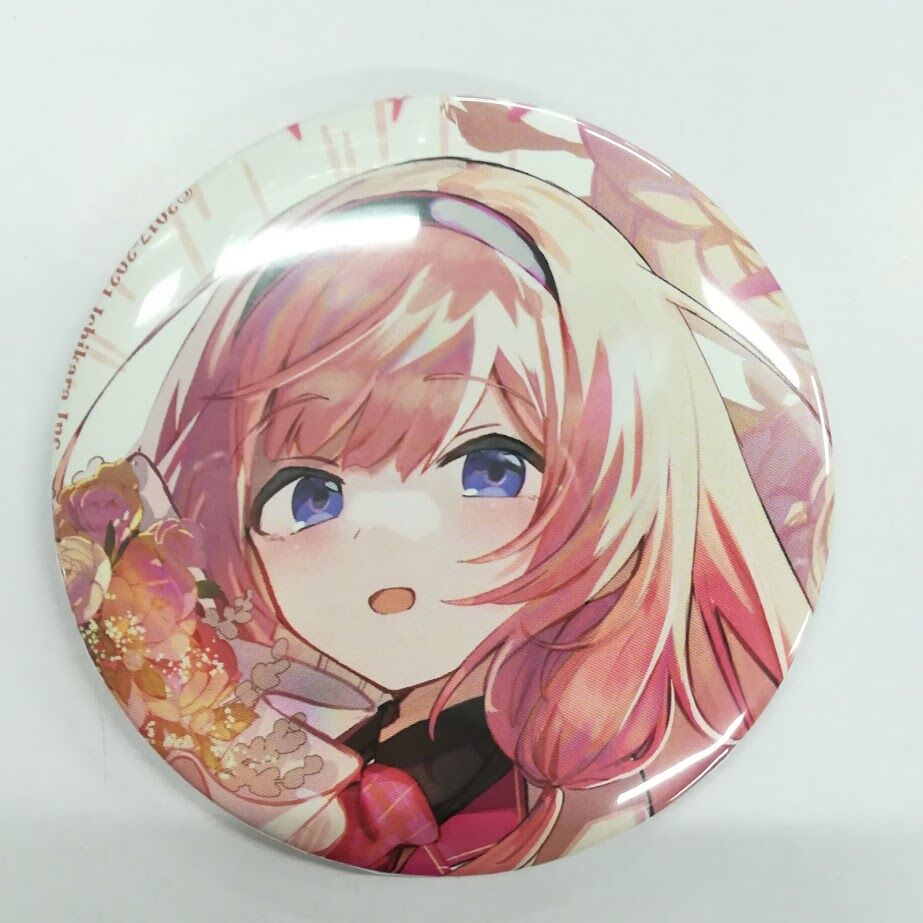 にじさんじ 周央サンゴ 缶バッジ キービジュアル 誕生日グッズ2021 | K