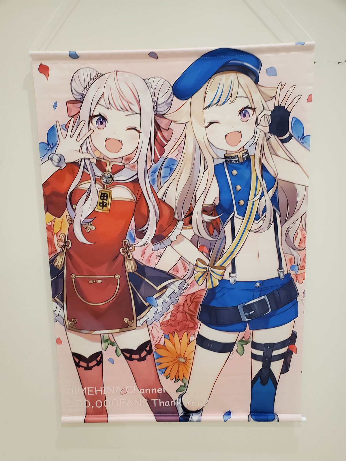 ヒメヒナ YouTubeチャンネル登録50万人記念 タペストリー | K-BOOKS 秋葉原