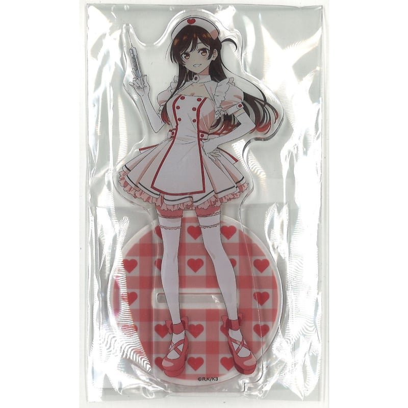 彼女、お借りします サイバースター メイドナース アクリルスタンド 水原千鶴 サイバースターカプセル 彼女、お借りします メイドナースVer. B