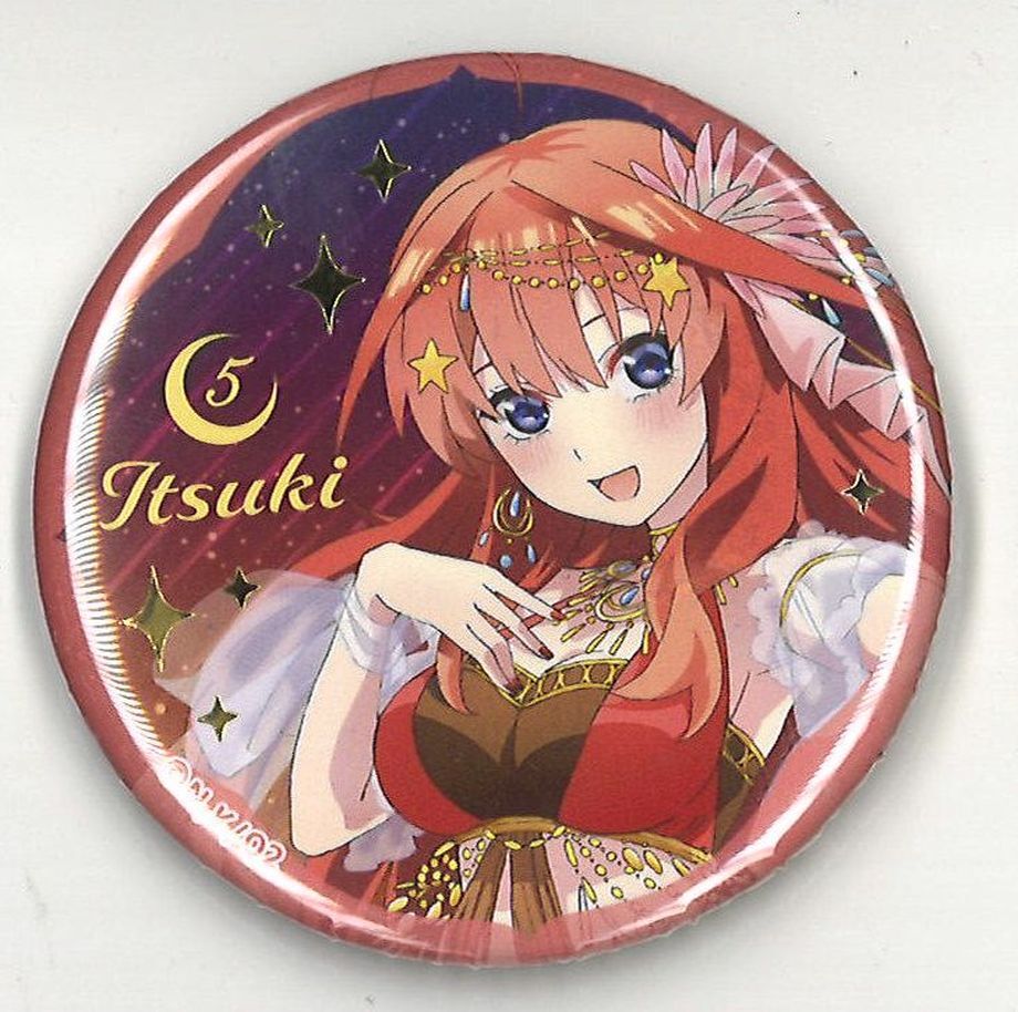 五等分の花嫁 千夜一夜 中野二乃 缶バッジ アトレ秋葉原 ごとよめ 五等分の花嫁 千夜一夜 中野二乃 缶バッジ 6個セット アトレ秋葉原