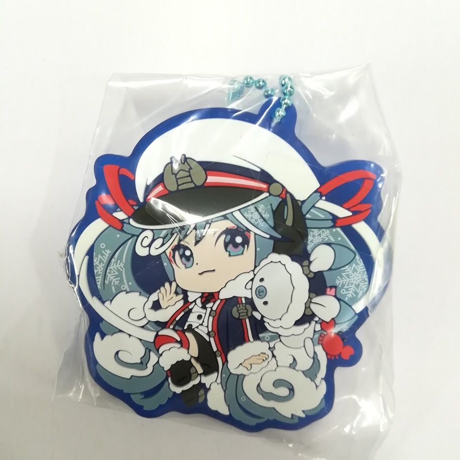 初音ミク×スーパーそに子コラボらはラバーストラップ 初音ミク×スーパーそに子コラボらはラバーストラップ Wラバー
