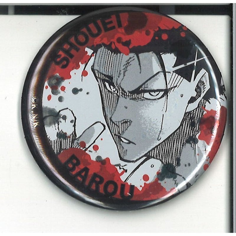 ブルーロック 馬狼照英 ヴィレッジヴァンガード 缶バッジ