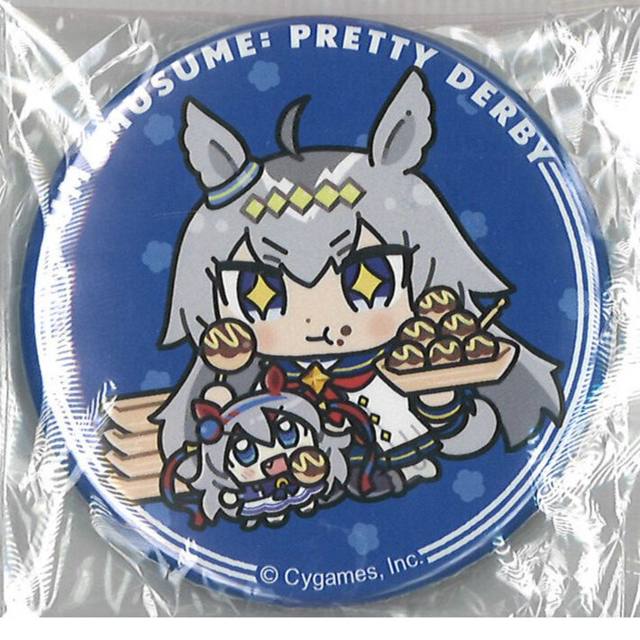 日*r様 ウマ娘　THEキャラSHOP コラボ　缶バッジ　オグリキャップ Amazon.co.jp: アニメ化記念 ウマ 娘 オグリキャップ 公式缶