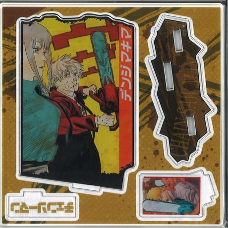 チェンソーマンBlu-ray特典　アクリルジオラマ　缶バッジセット チェンソーマンBlu-ray特典 アクリルジオラマ 缶バッジセット