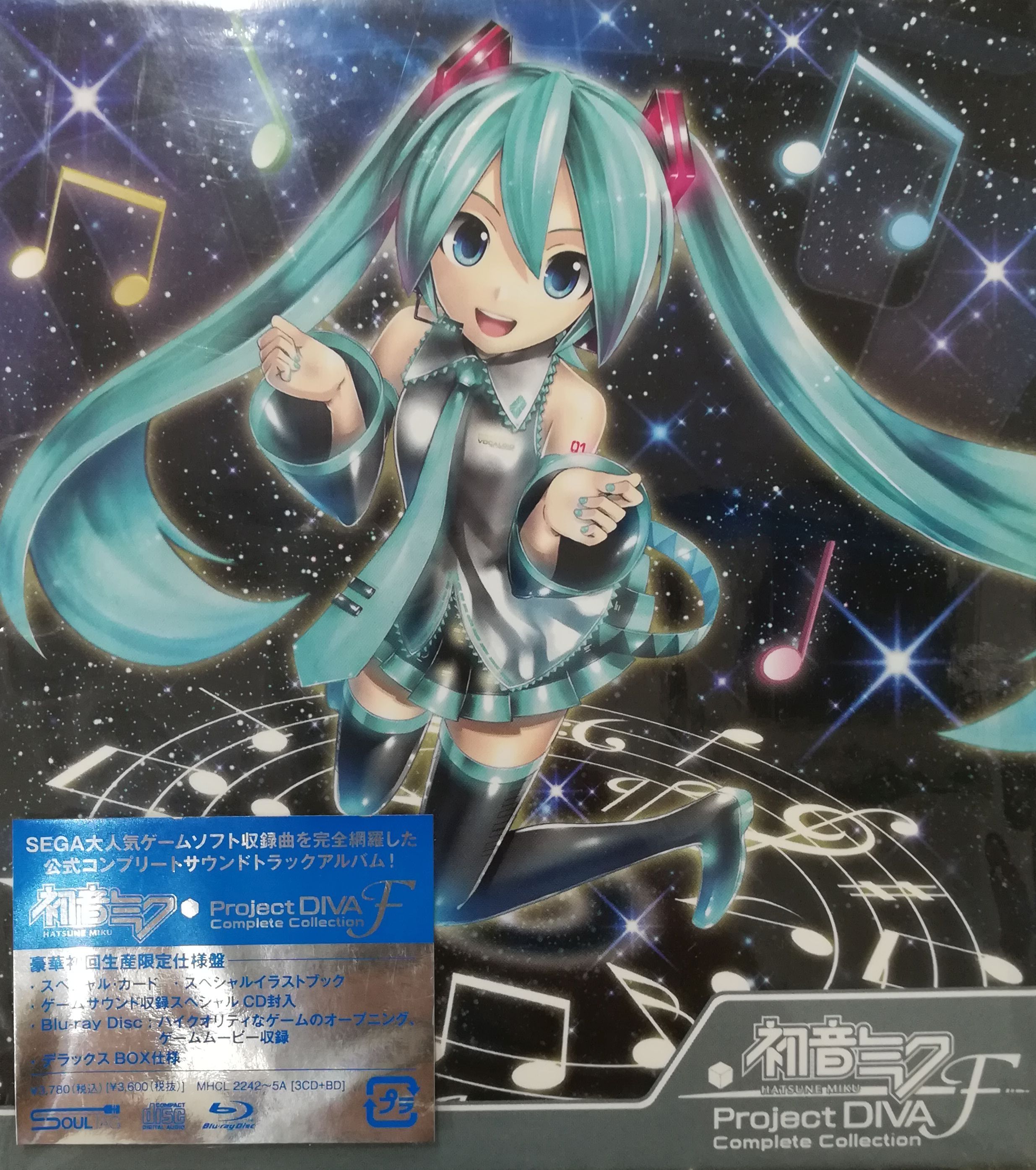 ヴァイス　初音ミク　Project DIVA f　トライアル　未開封　初版 original