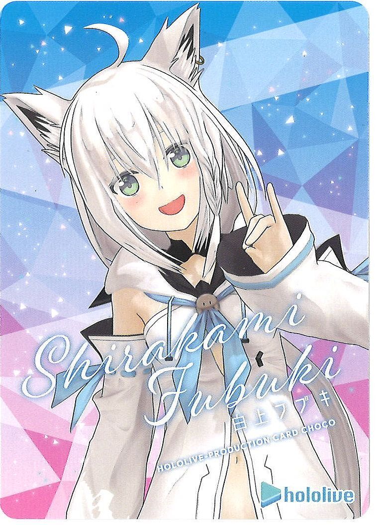 ホロライブ カード 白上フブキ | K-BOOKS 秋葉原 ホロライブ カード 白上フブキ | K-BOOKS 秋葉原