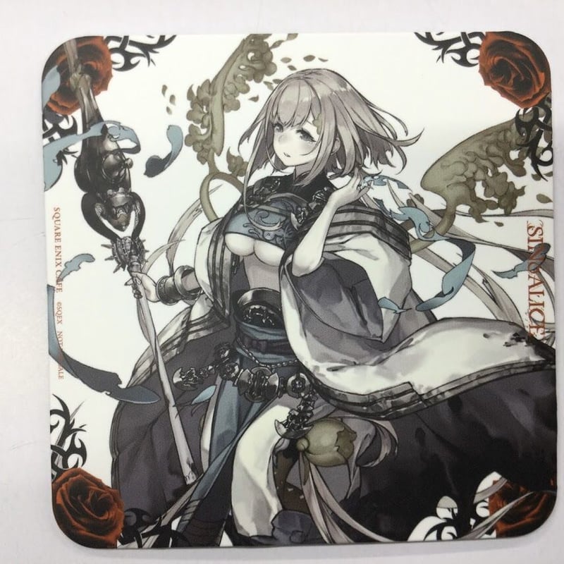 シノアリス スクエニカフェ コラボ 生前葬 コースター 【公式通販】
