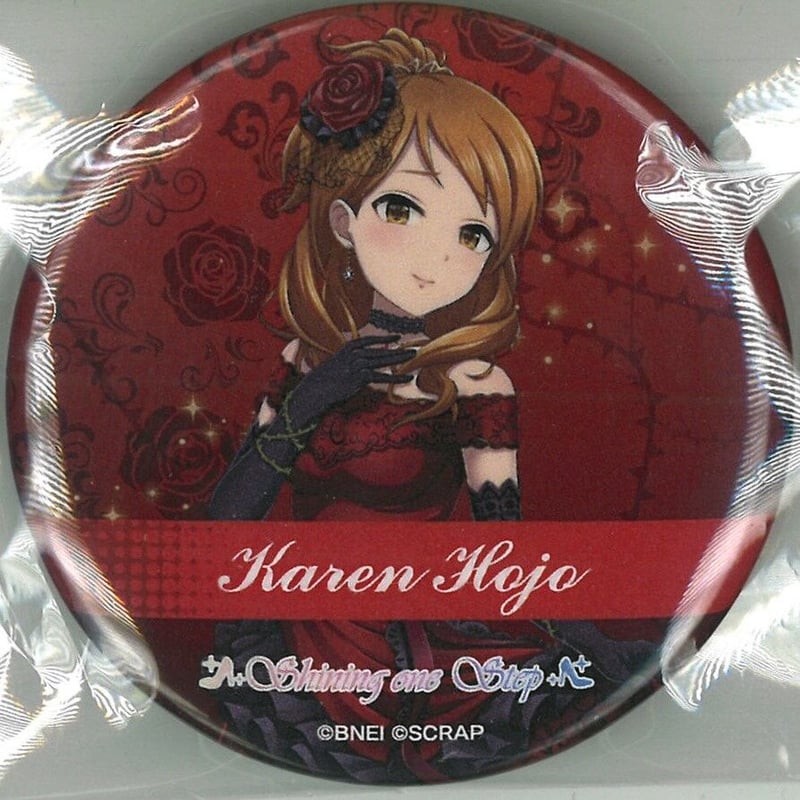 アイドルマスター シンデレラガールズ 缶バッジ 北条加蓮 | K