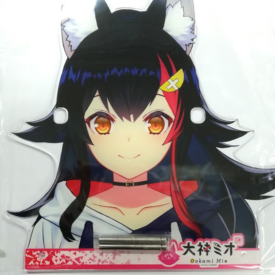 ホロライブ 大神ミオ グラススタンド 執事眼鏡eyemirror コラボ | K