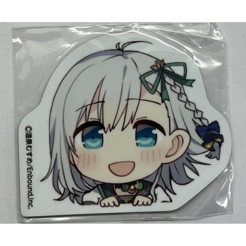 温泉むすめ 等身 ステッカー 松島名月 温泉むすめ 松島 ステッカー