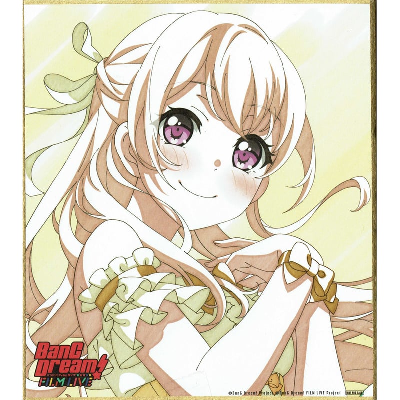 BanG Dream! （バンドリ！） 色紙 白鷺千聖 | K-BOOKS 秋葉原