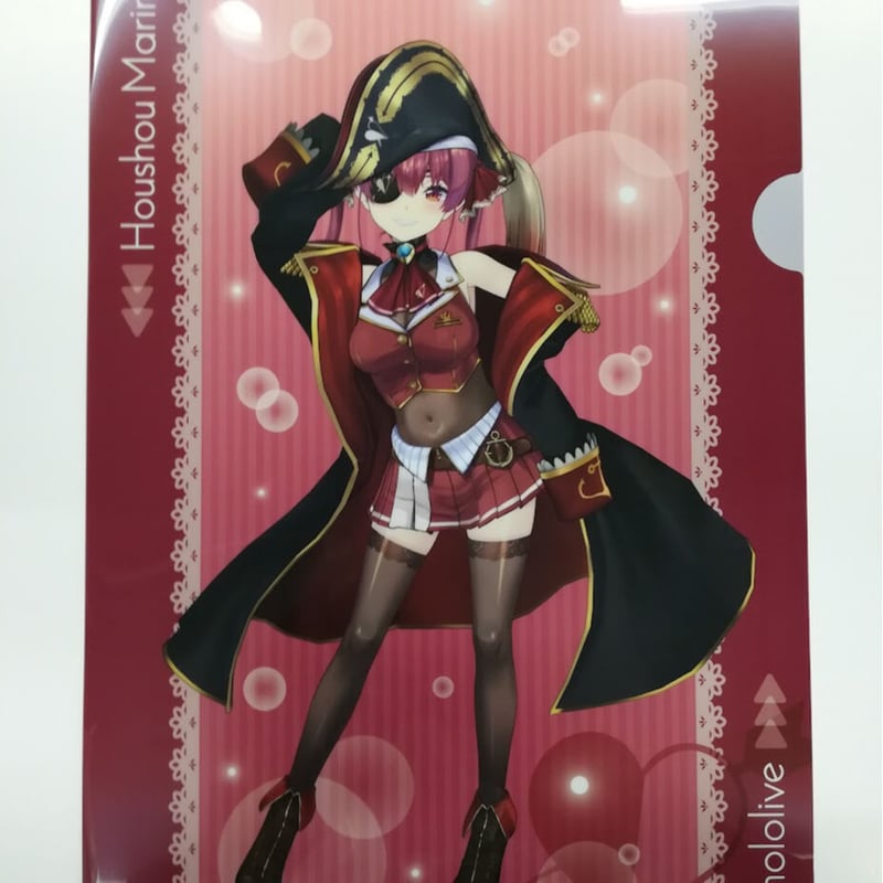 V Tuberチップス2 ヴィレバン特典 SR 宝鐘マリン　クリアファイル V Tuberチップス2 ヴィレバン特典 SR 宝鐘マリン クリアファイル