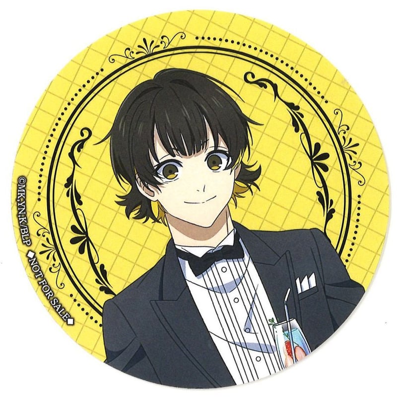 ブルーロック　プリンセスカフェ　コースター　蜂楽廻 ブルーロック プリンセスカフェ コースター 蜂楽廻 ブルーロック