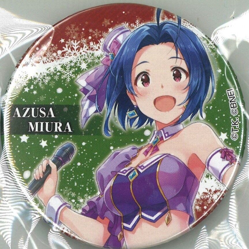 アイドルマスター ミリオンライブ! 缶バッジ 三浦あずさ | K-BOOKS 秋葉原